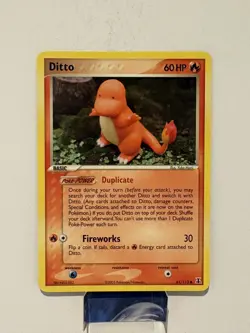 🔥Ditto Charmander🔥 Pokemon TCG 2005 Delta Species 61/113 LP - Image 1
