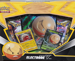Pokemon Hisuan Electrode V Box Promo Oversize Booster Foil English 290-85121 - Image 1