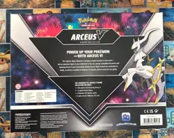 Pokemon Arceus V Figure Collection Box. SWSH204 Promo. 4 Packs. Cosmic Eclipse - Image 2
