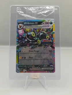 Umbreon ex 060/131 - Pokemon TCG SV Prismatic Evolutions Stamped Promo SEALED - Image 3