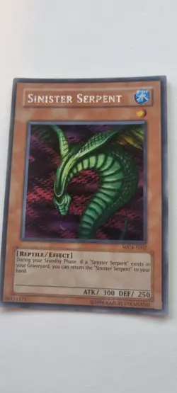 Yugioh - Sinister Serpent WC4-E002 - Image 1