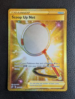 Scoop Up Net - 207/192 Rebel Clash (Pokemon) Golden Hyper Rare - Image 1