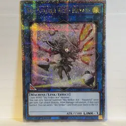 YuGiOh Sky Striker Ace - Hayate RA04-EN073 Quarter Century 1st Edition Rare - Image 2