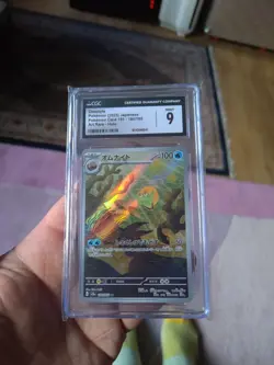 CGC 9 Japanese Pokemon 2023 Charmander 168/165 AR 151 SV2a - Image 3