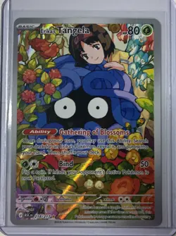 Erika’s Tangela #218/217 – Secret Rare Full Art – Ascended Heroes – Pokemon TCG - Image 1