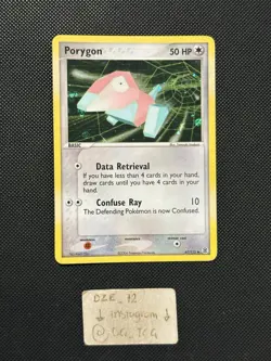 Pokemon Fire Red Leaf Green - Porygon - 47/112 - Reverse Holo - NM/VLP - Image 1