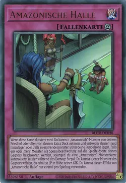Yugioh Amazonische Halle BLCR-DE038 Ultra Rare 1st NM - Image 1