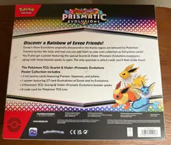 Pokemon TCG Scarlet & Violet Prismatic Evolutions Poster Collection Box - Image 2
