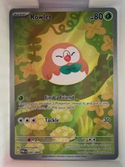Rowlet 090/088 Me03: Perfect Order Holo Illustration Rare Pokemon - Image 1