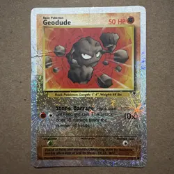 Pokemon Geodude Legendary Collection Reverse Holo 77/110 50 HP English / HevPlyd - Image 1