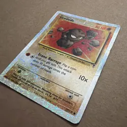 Pokemon Geodude Legendary Collection Reverse Holo 77/110 50 HP English / HevPlyd - Image 3