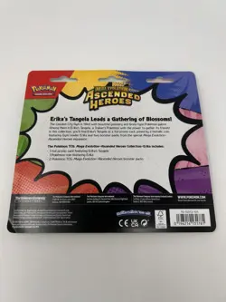 Pokemon TCG: Mega Evolution Ascended Heroes 2 Pack Blister Erika’s Tangela - Image 2