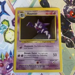 Pokemon TCG 29/102 Haunter Original Base Set Unlimited WOTC 1999 Near Mint - Image 1