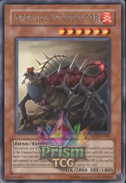 Infernal Incinerator rare DP2-EN009 Yugioh - Image 1