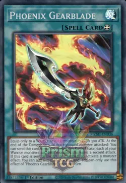 1st ed Phoenix Gearblade super rare MZMI-EN036 Yugioh - Image 1