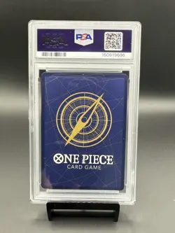 One Piece Monkey D Luffy PRB01 P-055 Full Art Holofoil PSA 9 - Image 2