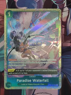 ONE PIECE Card Game TCG / Paradise Waterfall OP01-057 / NM Promo ENG Holo - Image 1