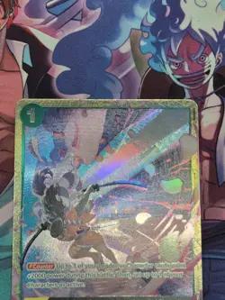 ONE PIECE Card Game TCG / Paradise Waterfall OP01-057 / NM Promo ENG Holo - Image 2