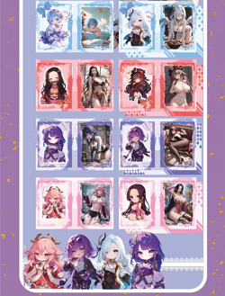 40 Boxes Hot & Spicy 4 Flower Love Goddess A6 Trading Cards Waifu Booster Anime - Image 4