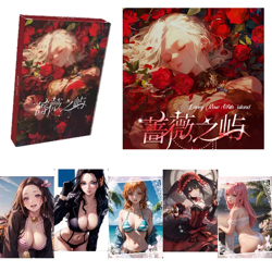 Rose Island Goddess Booster 36Boxes Spicy Waifu Trading Card's Anime A4 TCG CCG - Image 1