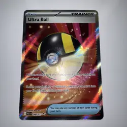 Pokemon Ultra Ball 264/217 ASC EN Trainer-Item Rare Full Art Holo Card - Image 1