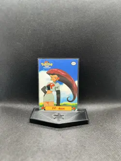 1999 Topps Pokemon Series 1 TV9 Jesse Rainbow Holo Foil Card Textured RARE - Image 1