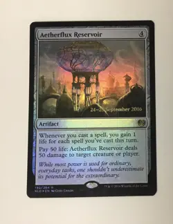 Aetherflux Reservoir Prerelease Cards Foil - Image 1