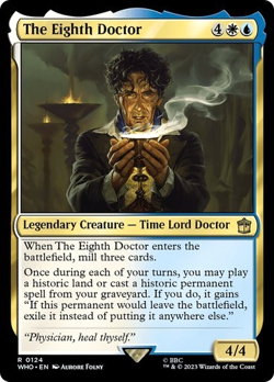 MTG - The Eighth Doctor - Doctor Who - Magic the Gathering - Image 1
