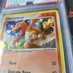 PSA 9 Mint - Charmeleon 31/112 Holo SWIRL 2004 Fire Red Leaf Green Pokemon Card - Image 5