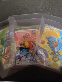 Pokemon TCG First Partner Illustration Collection Series 1 Kanto GEN 1 Starters - Image 1