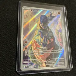 Pokemon TCG Sawk 130/086 Illustration Rare Sv: White Flare - Image 4