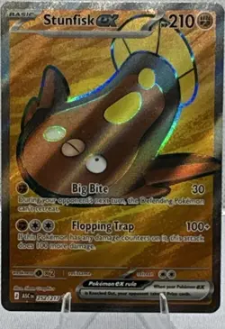 The Pokemon Company Stunfisk EX Full Art Ascended Heroes 252/217 - Image 1