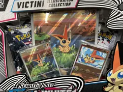 Pokemon TCG Black Bolt & White Flare Unova Victini Illustration Collection Box.. - Image 2