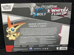 Pokemon TCG Black Bolt & White Flare Unova Victini Illustration Collection Box.. - Image 3