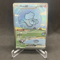Pokemon “Bubble Mew” Ex 232/091 Paldean Fates Special Illustration Rare SIR NM - Image 1