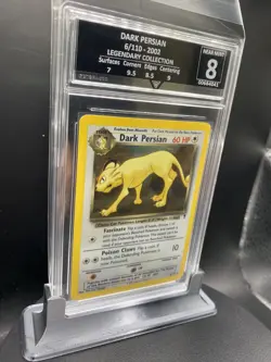 Pokemon TCG Dark Persian Legendary Collection 6/110 Holo Holo Rare Grade 8 Mint - Image 2