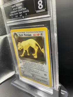 Pokemon TCG Dark Persian Legendary Collection 6/110 Holo Holo Rare Grade 8 Mint - Image 3