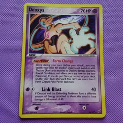 Deoxys Non Holo Ex 16/107 Pokemon TCG VTG Nintendo - Image 1