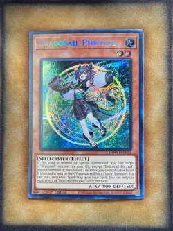 Yugioh Dracotail Phryxul DOOD-EN023 Secret Rare 1st Ed NM - Image 1