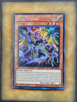 Yugioh Star Ryzeal ALIN-EN022 Secret Rare 1st Ed NM - Image 1