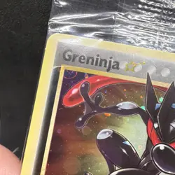 Greninja Gold Star Holo SWSH Sealed Promo Card SWSH144 130 HP SWIRL 🌀🌀🌀!!! - Image 2