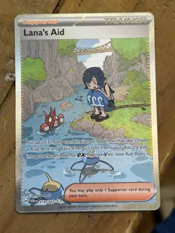 Lana's Aid Sv06 Trainer Twilight Masquerade, Pokemon TCG Card 219/167 - Image 1