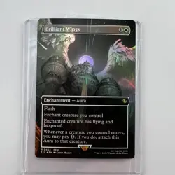 Brilliant Wings 0454 Foil Card Magic FFIX Final Fantasy IX Siege of Alexandria - Image 3