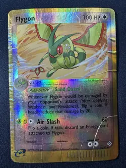 Pokemon Flygon Card 15/97 Reverse Holo Card, EX Dragon, 2003, Pokemon TCG DMG B - Image 1