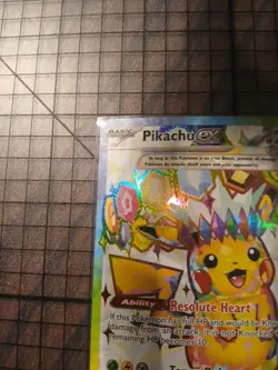 Pokemon TCG Pikachu EX Surging Sparks Ultra Rare Card 219/191 Scarlet & Violet T - Image 3