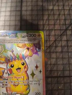 Pokemon TCG Pikachu EX Surging Sparks Ultra Rare Card 219/191 Scarlet & Violet T - Image 4
