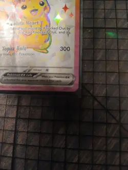 Pokemon TCG Pikachu EX Surging Sparks Ultra Rare Card 219/191 Scarlet & Violet T - Image 5
