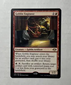 Goblin Engineer X1-Mint Pack Fresh-Modern Horizons MH1 MTG Magic Card English - Image 1