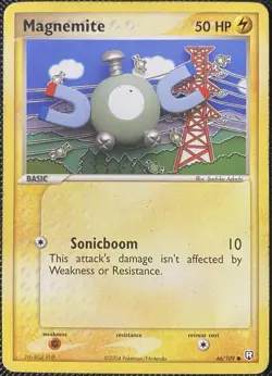 Magnemite 66/109 Team Rocket Returns Regular - Pokemon Card - Image 1