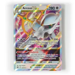Pokemon - Arceus VSTAR - 123/172 - SWSH Brilliant Stars - Half Art Card - Image 1